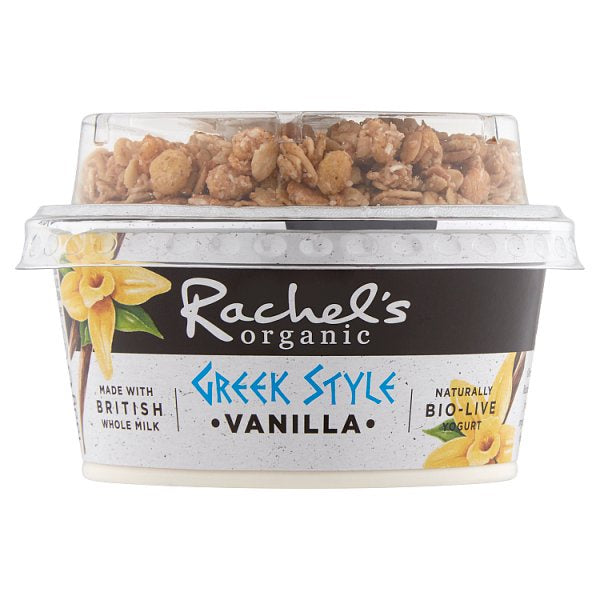 Rachel's Organic Greek Style Vanilla Breakfast Yoghurt 135g