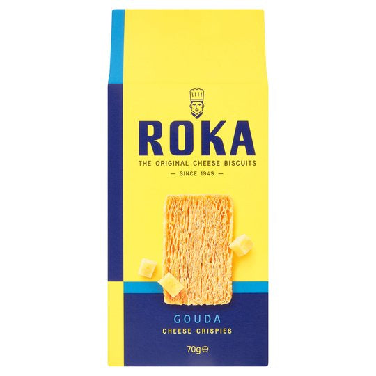 Roka Gouda Cheese Crispies 70g