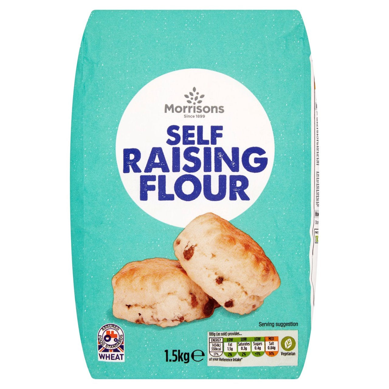 M Self Raising Flour 1.5kg