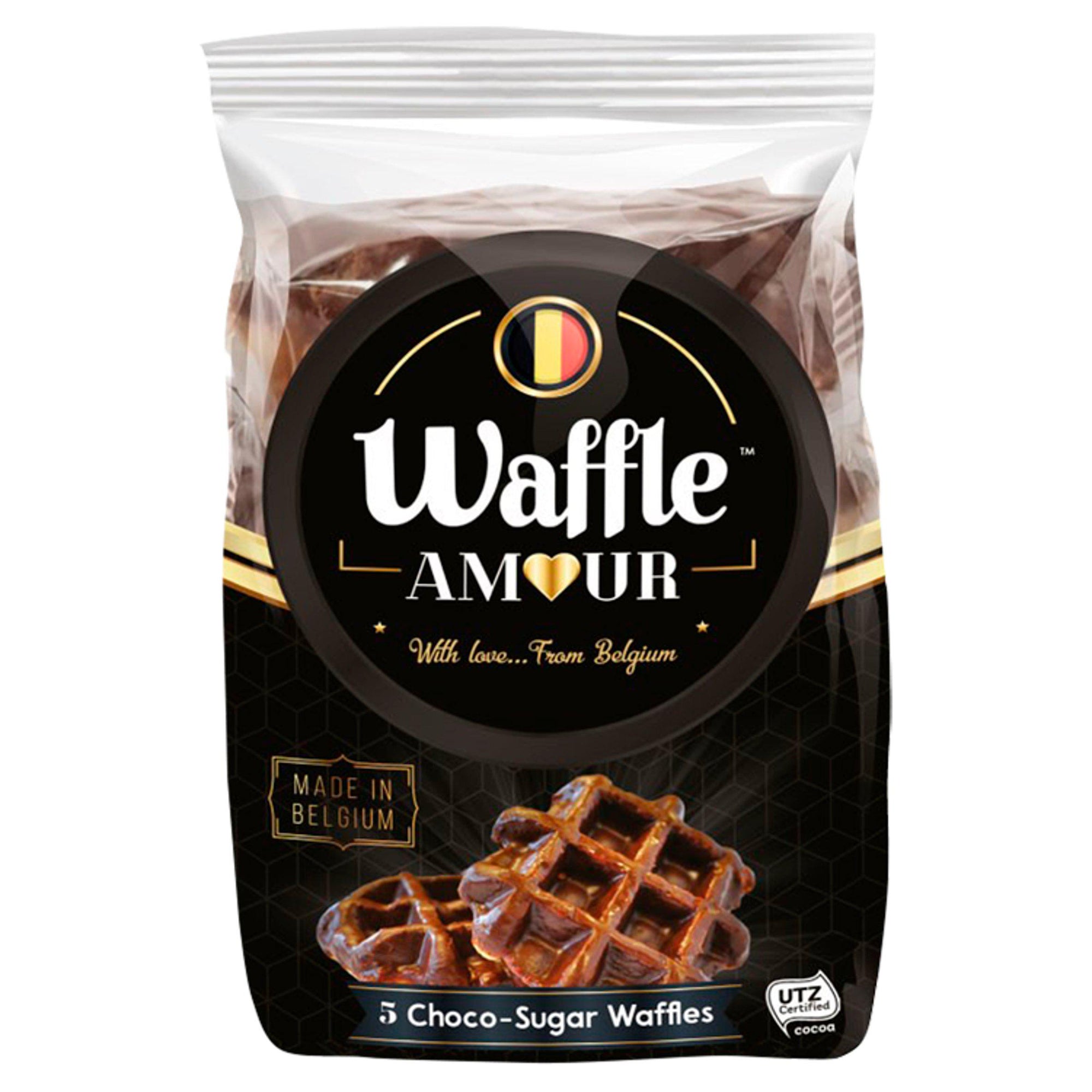 Waffle Amour Choco Sugar Waffles 5pk