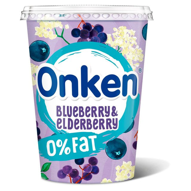 Onken Fat Free Blueberry & Elderberry Biopot 450G