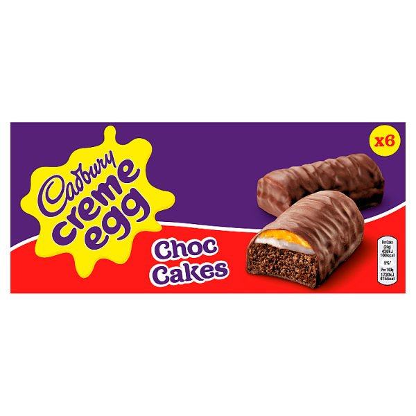 Cadbury Creme Egg Cakes 6pk