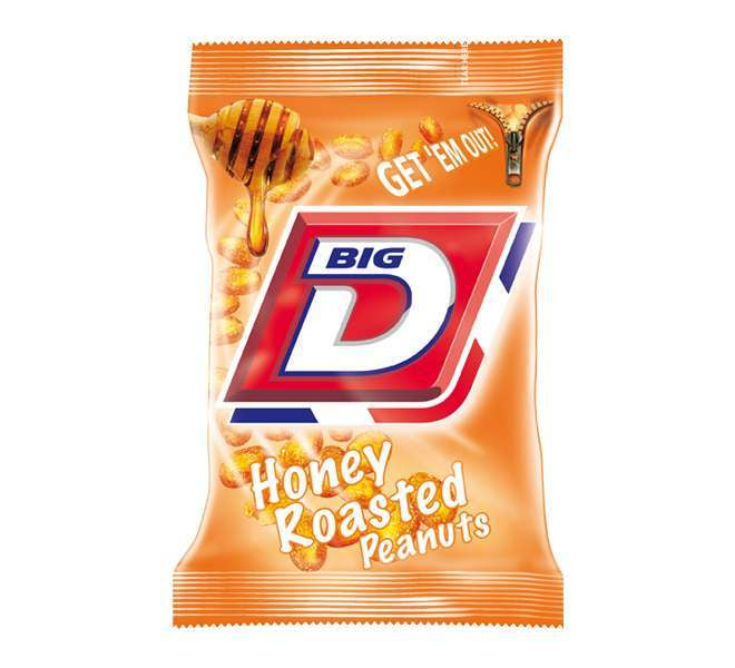 Big D Honey Roast Peanuts 160g