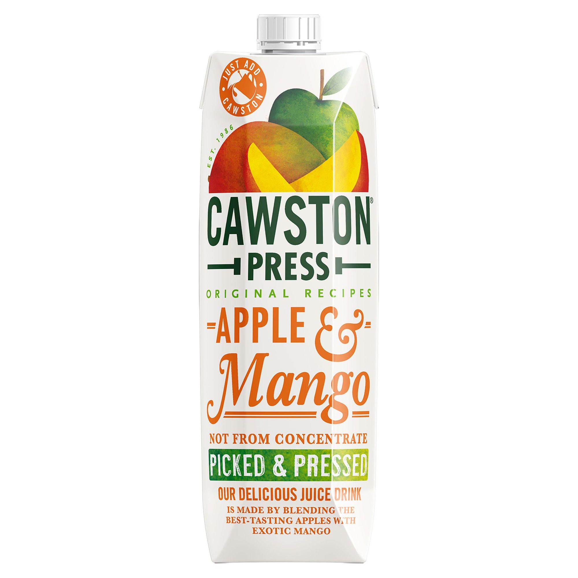 Cawston Press Apple & Mango Juice Drink 1ltr