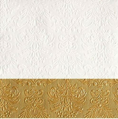 Elegance Dip Gold Lunch Napkins