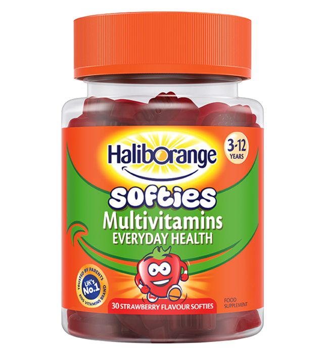 HalibOrange Softies Multivitamins 30 tablets Strawberry