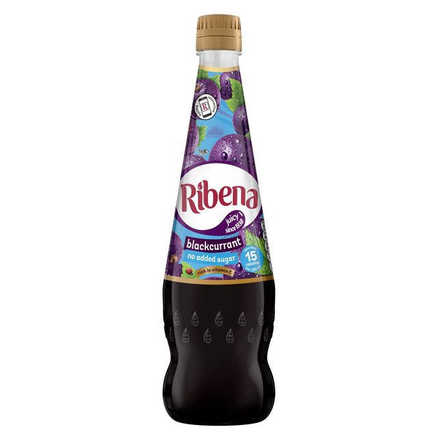 Ribena No Added Sugar Blackcurrant 850ml