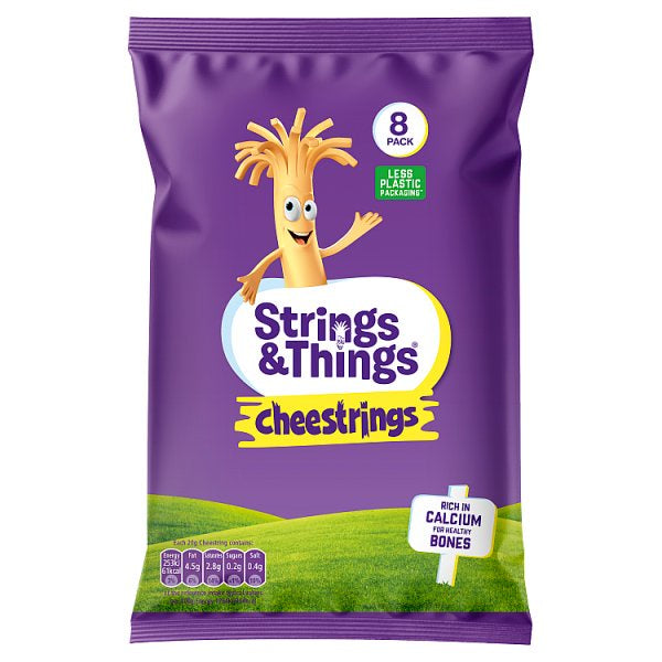 Cheestrings Cheddar Original 8 x 20g