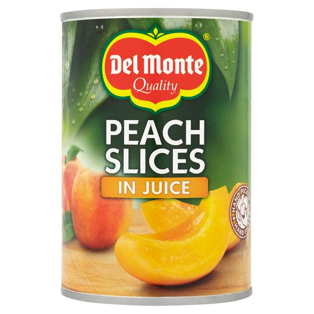 Del Monte Peach Slices With Juice 415g