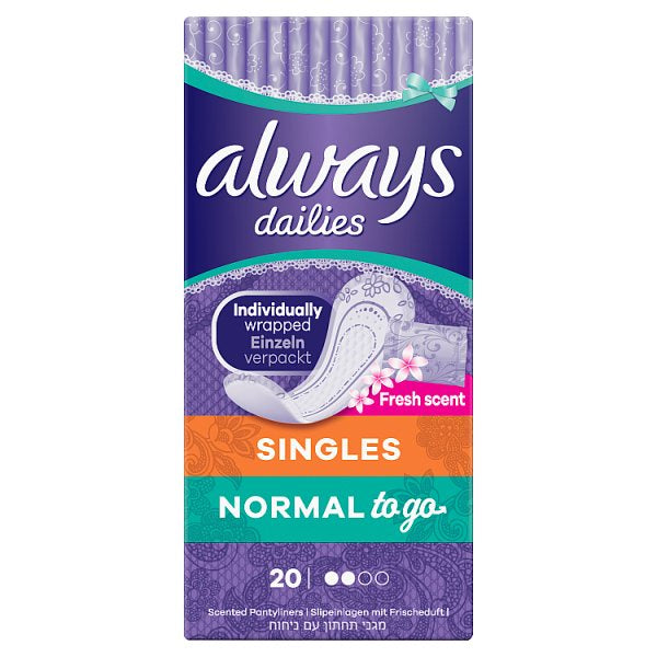 Always Dailies Pantyliner Fresh 20pk