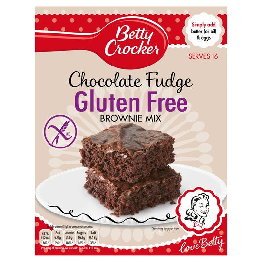 Betty Crocker Gluten Free Chocolate Fudge Brownie Mix 415g