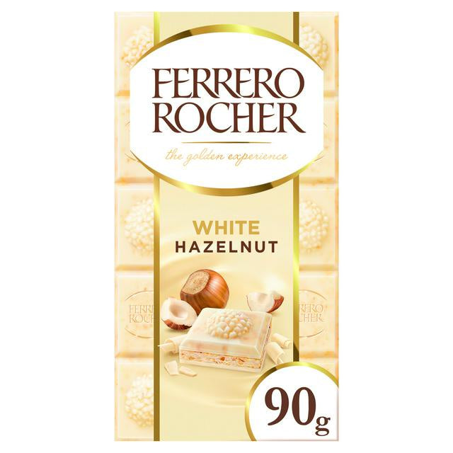 Ferrero Rocher White Block 90g