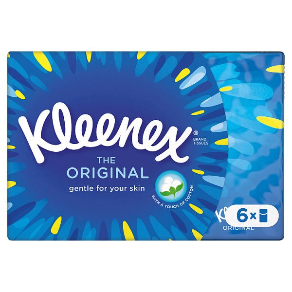 Kleenex Original Pocket Packs 9 sheets 6pk