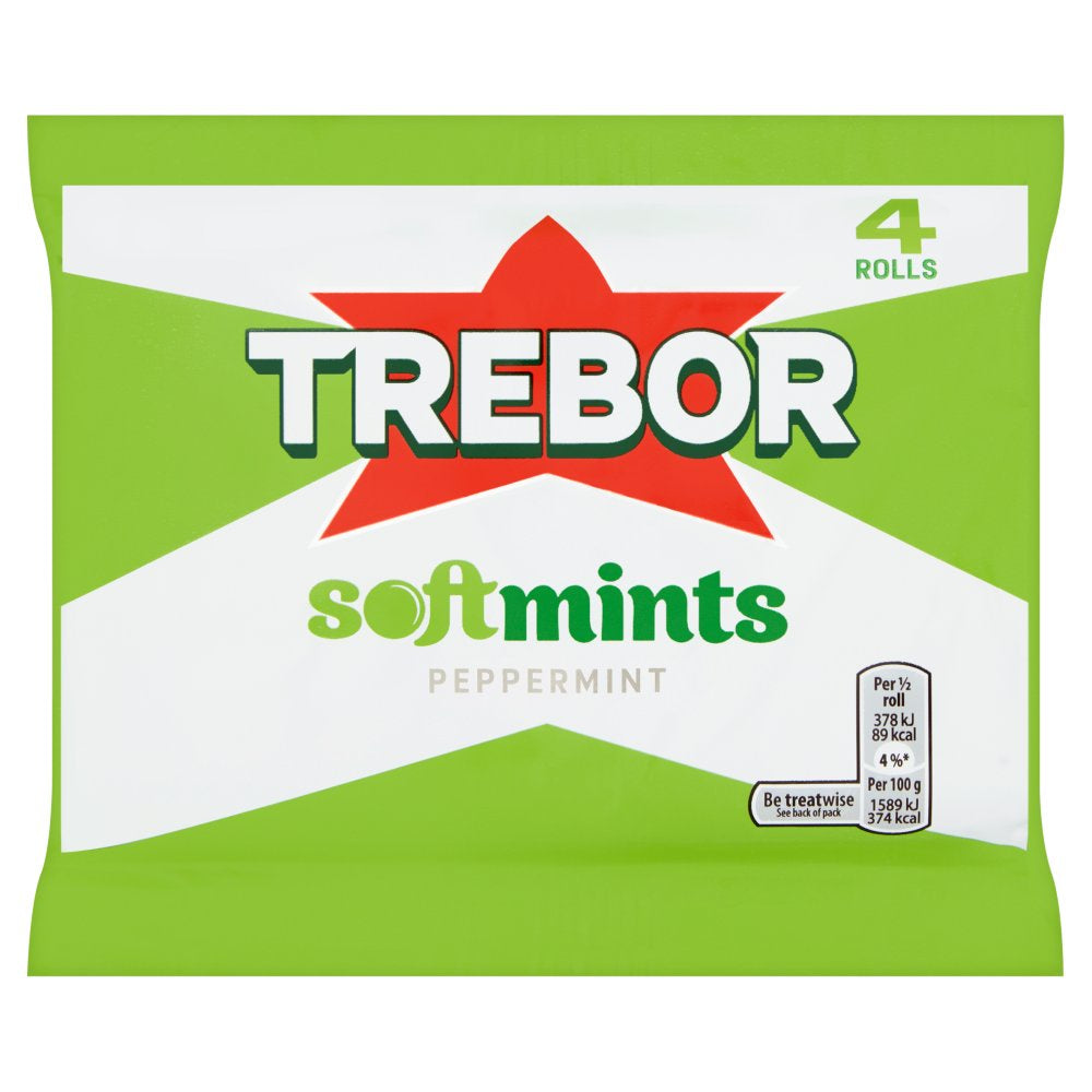 Trebor Softmints Peppermint 4pk