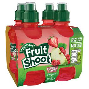 Robinsons Fruit Shoot Summer Fruits 4 x 200ml