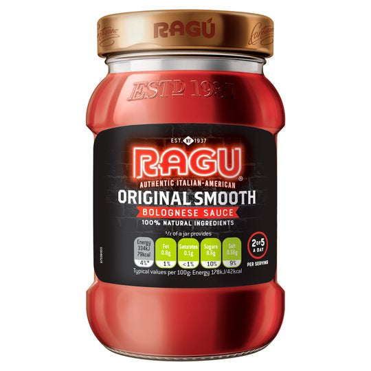 Ragu Original Smooth Bolognese Sauce 500g