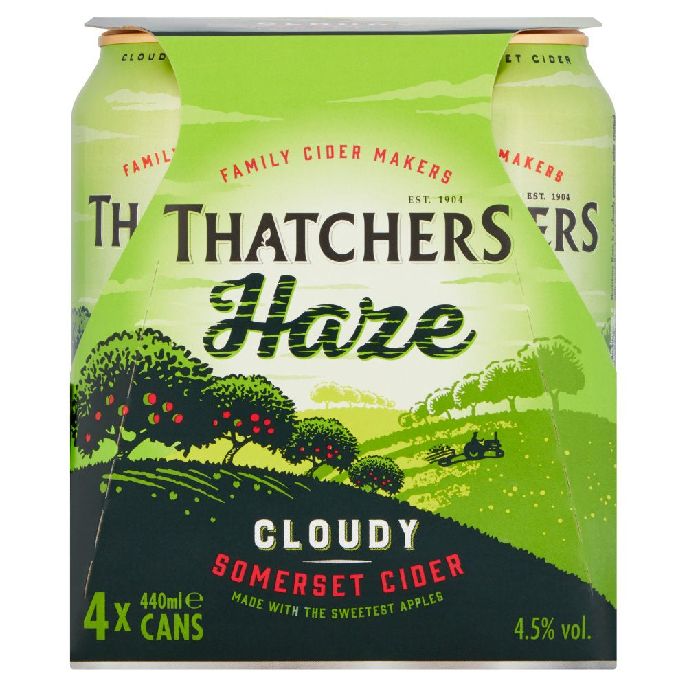 Thatchers Somerset Haze 4 x 440ml 4.5%