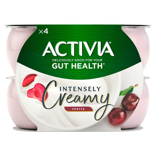 Activia Intensely Creamy Cherry 4 x 110g