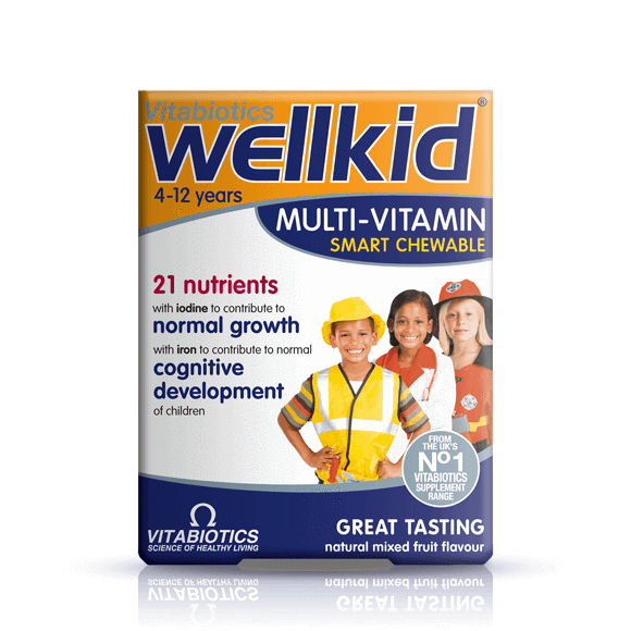 Vitabiotics Wellkid Multi-Vitamin  Smart Chewable 30 Tablets