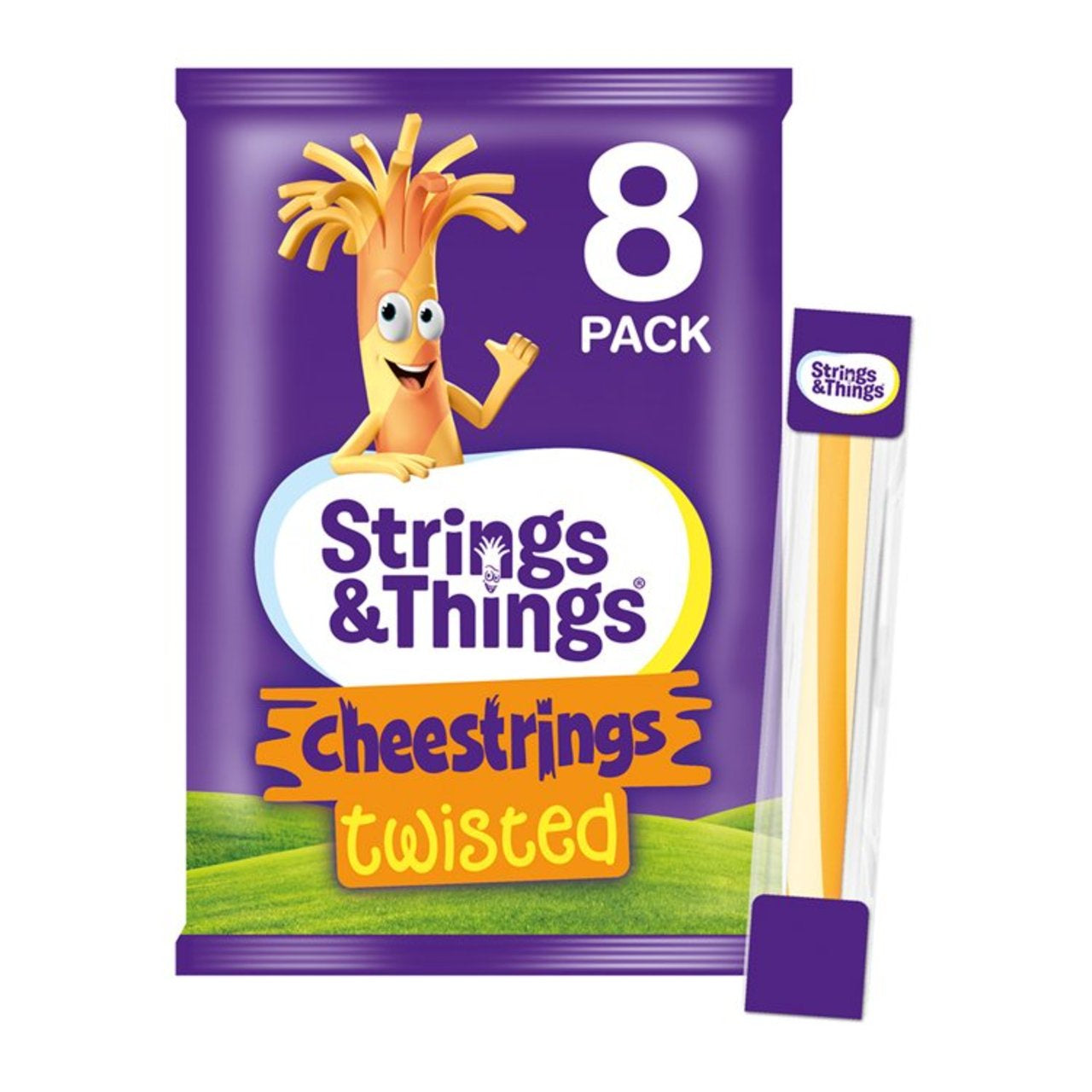 Cheestrings Twisted 8pk 160g