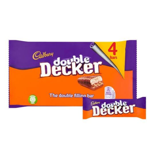 Cadbury Double Decker 4 pk