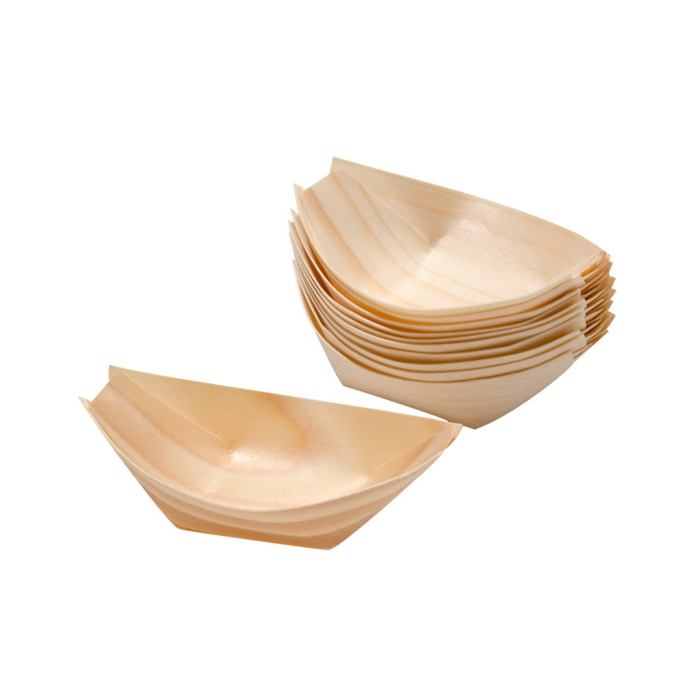 Bamboo Boats Bowl 11 x 6.5cm 50pk