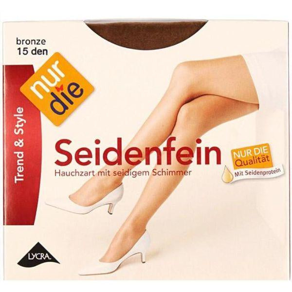 15 Denier Ultra Sheer Seidenfein Tights, Medium, Bronze