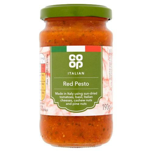 Co-op Italian Red Pesto 190g