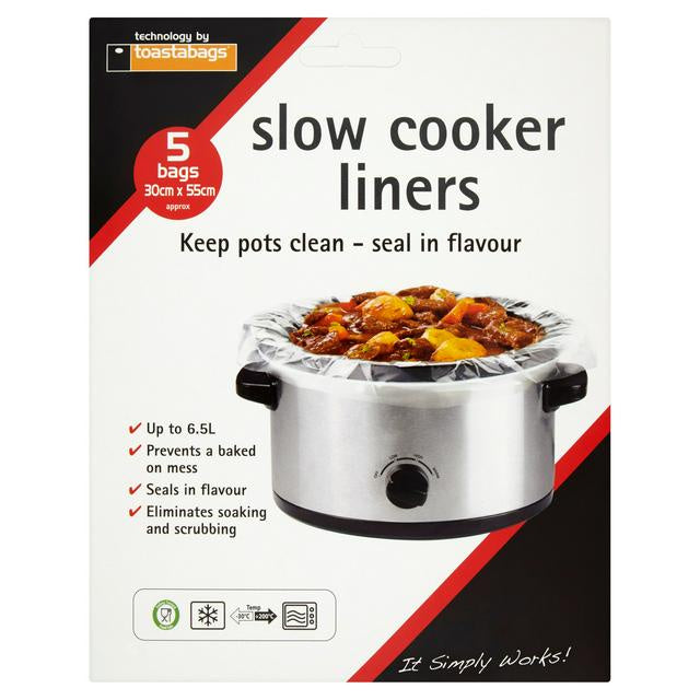 Slow Cooker Liner Bags 5pk