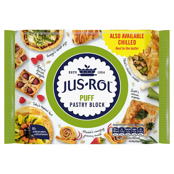 Jus Rol Puff Pastry Block 500g