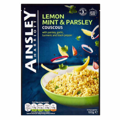 Ainsley Harriott Lemon Mint & Parsley Cous Cous 100g