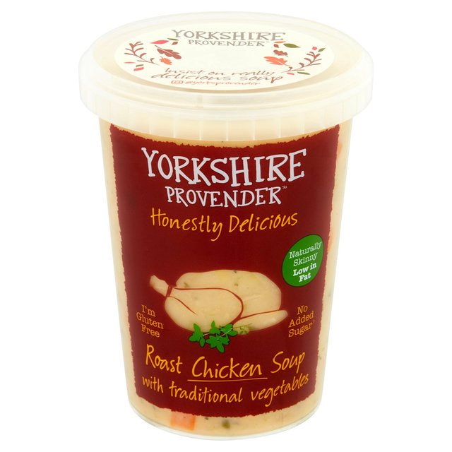 Yorkshire Provender Roast Chicken Soup With Traditional Vegetables 600g