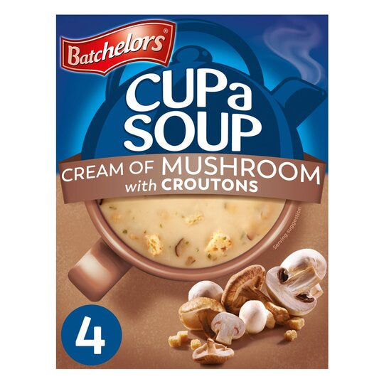 Batchelors Cup-a-Soup Mushroom 4 x 99g