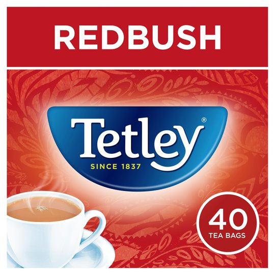 Tetley 40 Redbush Tea Bags 100g