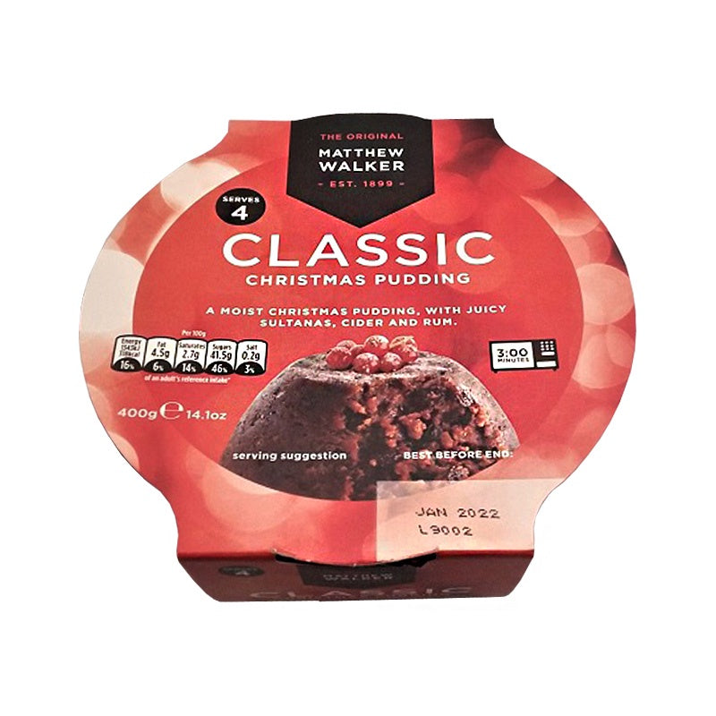 Matthew Walker Classic Christmas Pudding 400g