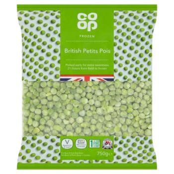 Co op Petit pois 750g