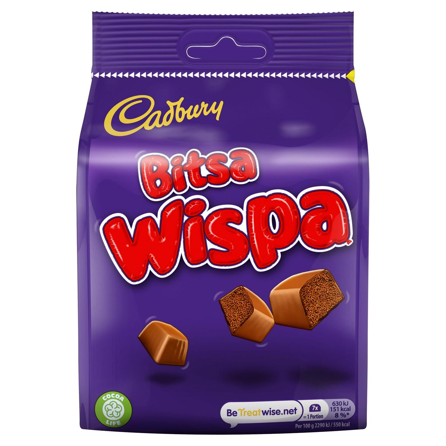 Cadbury Bitsa Wispa 110g