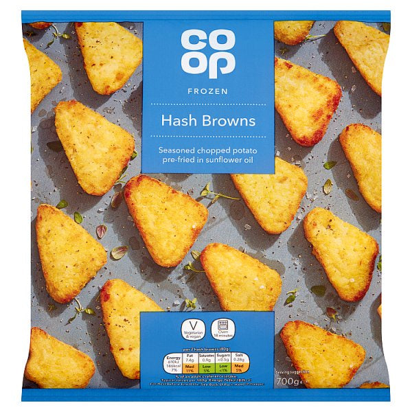 Co op Hash Browns 700g