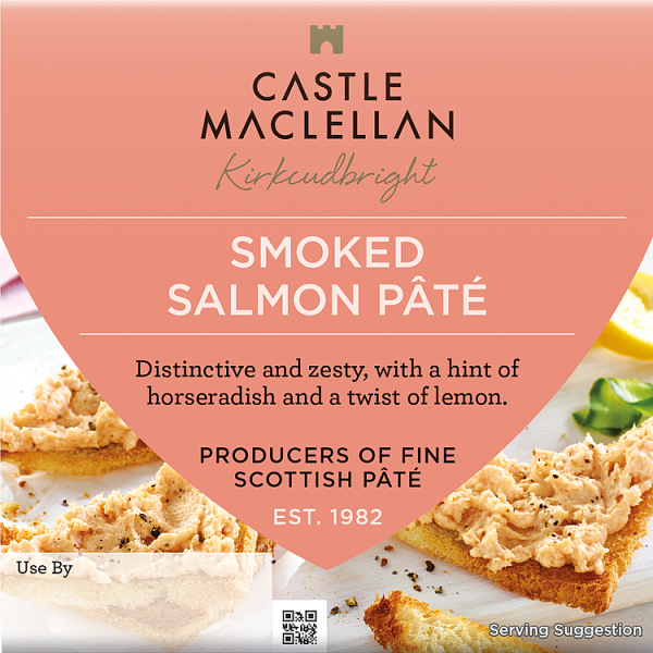 Castle MacLellan Scottish Smoked Salmon Pate 100g