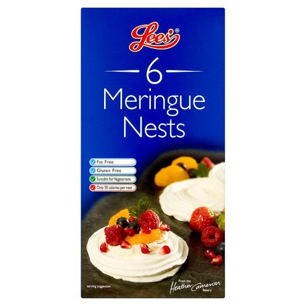 Lees Meringue Nests 6pk