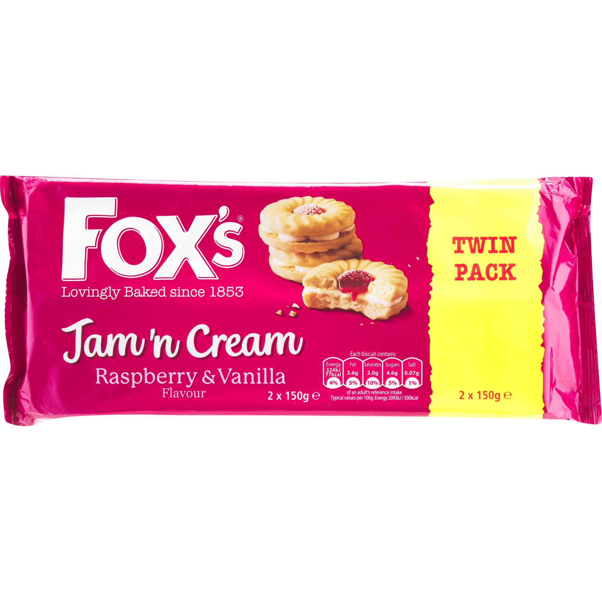 Fox's Jam & Creams Twin Pack 300g