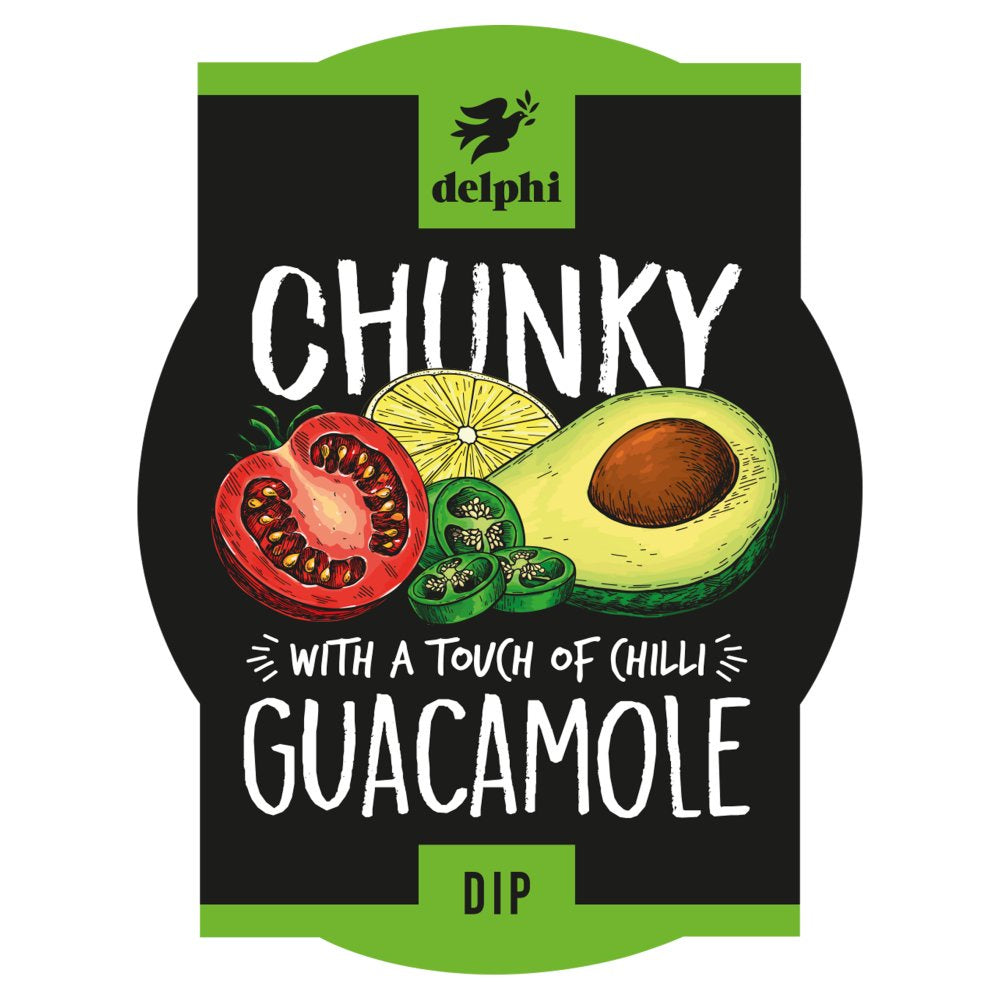 Delphi Chunky Guacamole Dip 150g