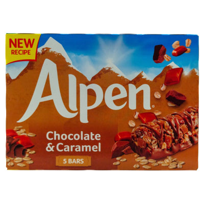 Alpen Chocolate & Caramel Cereal Bars - 5