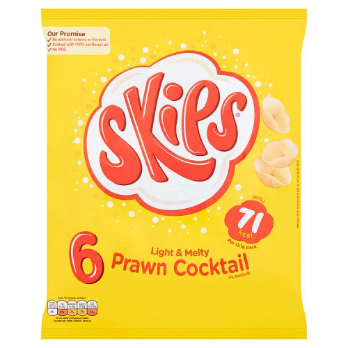 Skips Tingly Prawn Cocktail 6 x 13.1g