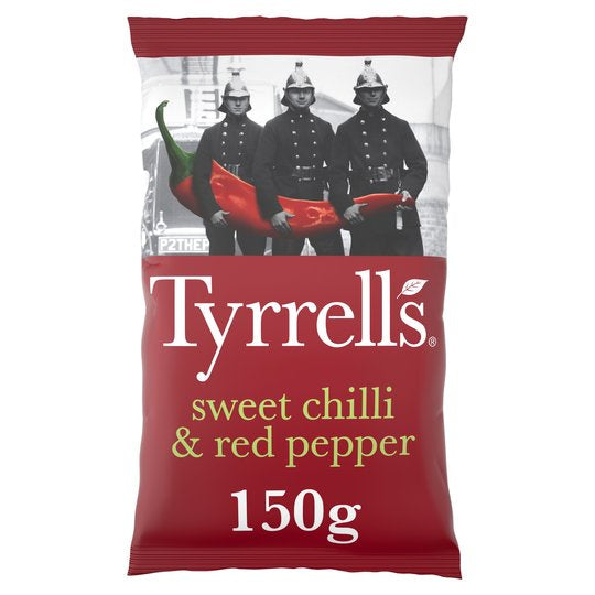 Tyrrells Crisps Sweet Chilli and Red Pepper 150g