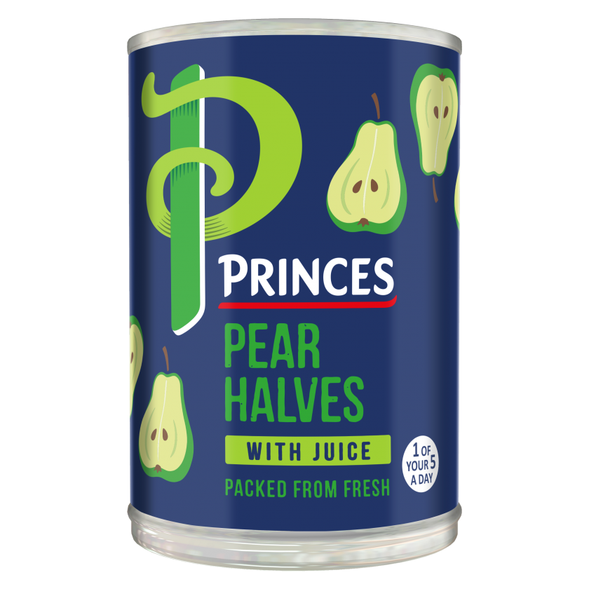 Princes Pear Halves in Juice 410g