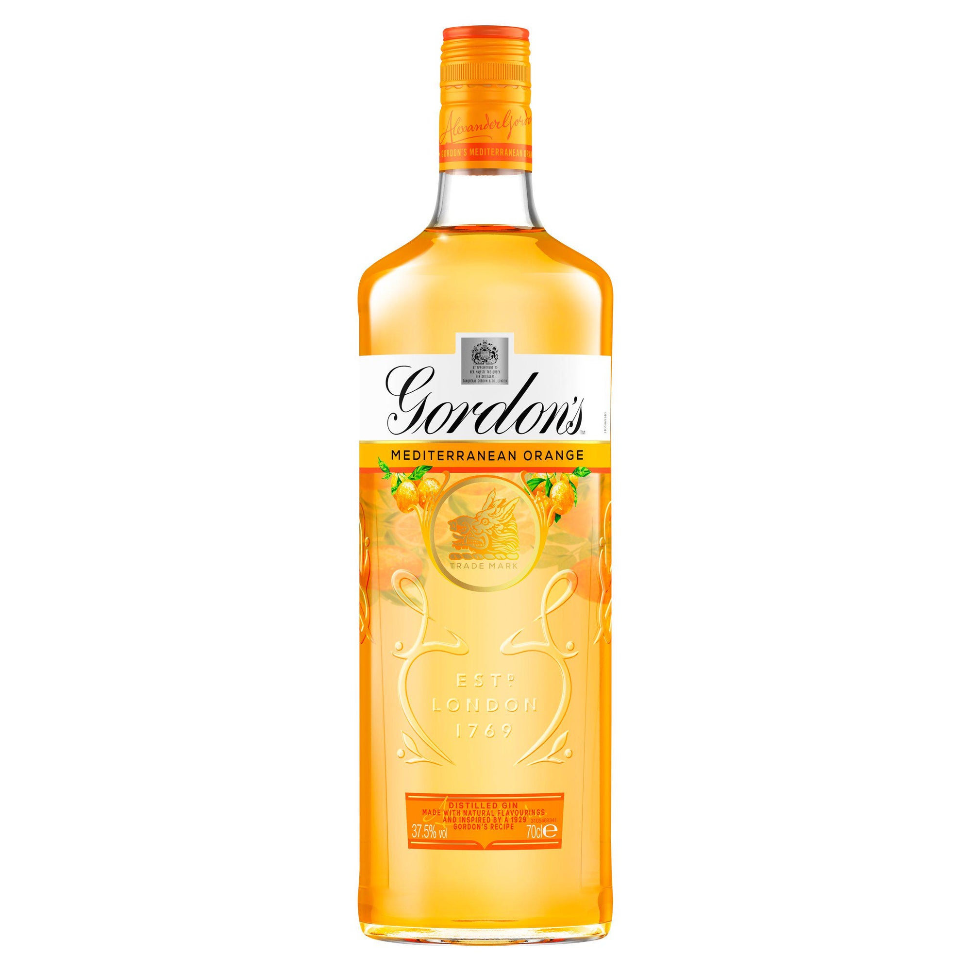 Gordons Mediterranean Orange 70cl 37.5%