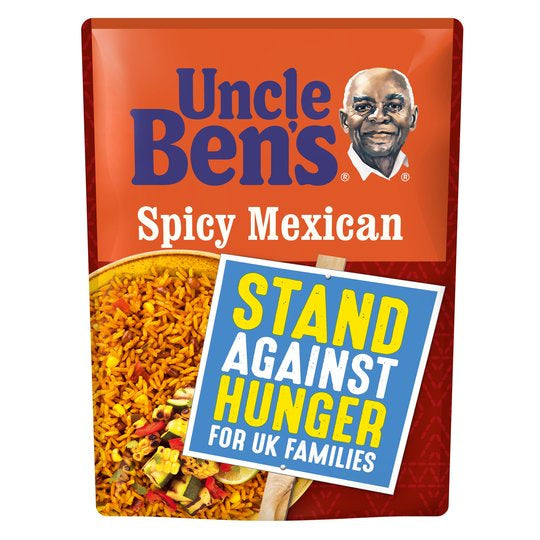 Uncle Bens Microwave Rice Spicy Mexican 250g