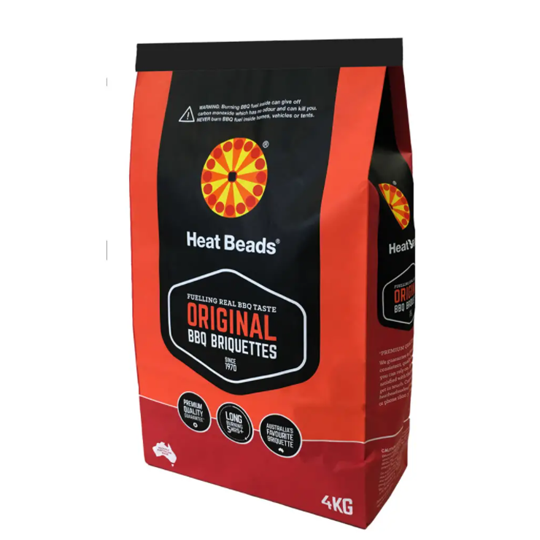 BBQ Heat Beads - 1 x 4kg Bag