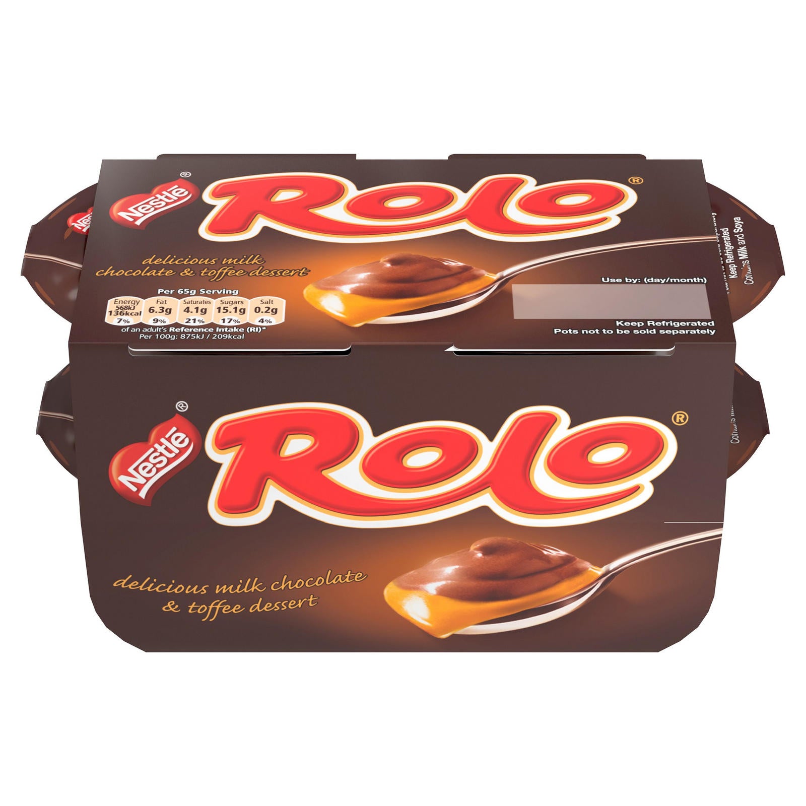 Nestle Rolo Dessert 2pk 130g